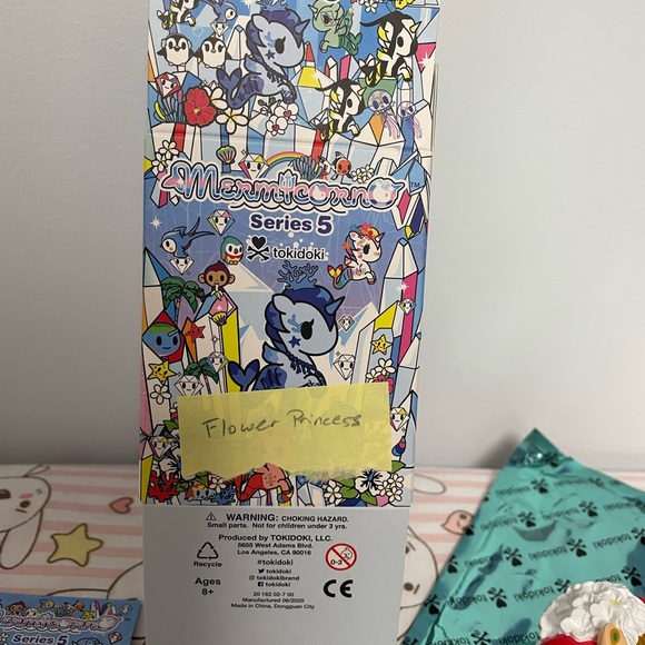 Tokidoki Flower Princess Mermicorno Series 5 Art Mini Figure Toy New - Picture 10 of 12